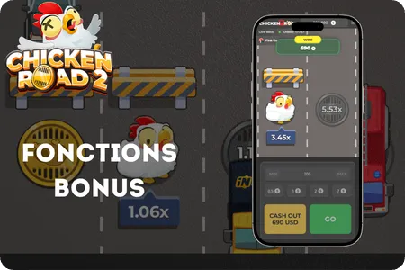 Chicken Road 2 Fonctions bonus